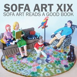Sofa Art XIX Sofa Art Reads A Good Book