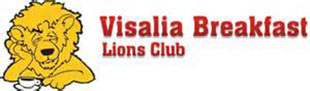 Visalia Breakfast Lions Club Logo