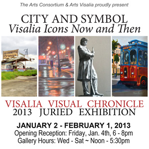 City And Symbol Visalia Icons Now And Then