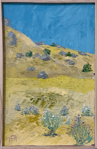 Dry Season Oil on Panel Austin Mckinzie 2024 $200