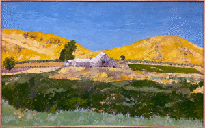 Gill Ranch Oil on Panel Austin Mckinzie 2024 $3,000