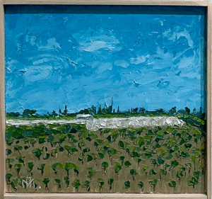 Groves #1 Oil on Panel Austin Mckinzie 2025 $200